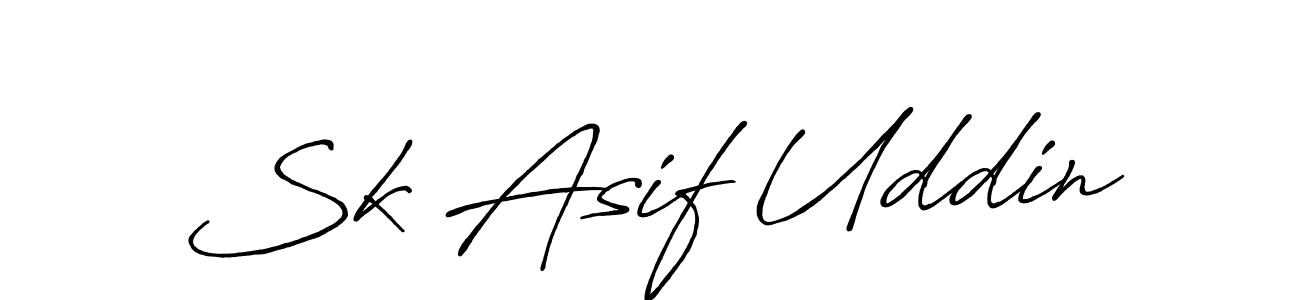 How to make Sk Asif Uddin signature? Antro_Vectra_Bolder is a professional autograph style. Create handwritten signature for Sk Asif Uddin name. Sk Asif Uddin signature style 7 images and pictures png