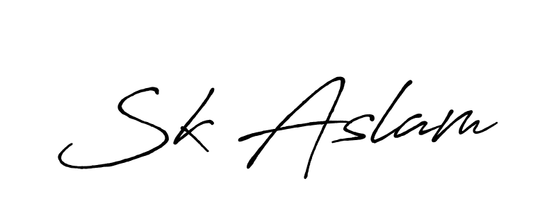 Similarly Antro_Vectra_Bolder is the best handwritten signature design. Signature creator online .You can use it as an online autograph creator for name Sk Aslam. Sk Aslam signature style 7 images and pictures png