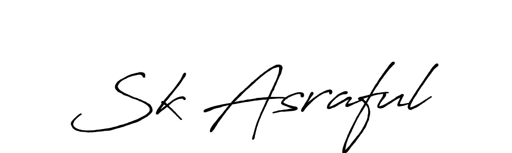 Once you've used our free online signature maker to create your best signature Antro_Vectra_Bolder style, it's time to enjoy all of the benefits that Sk Asraful name signing documents. Sk Asraful signature style 7 images and pictures png