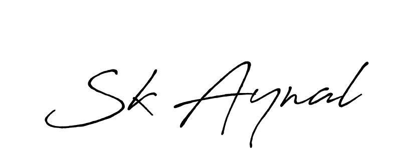 The best way (Antro_Vectra_Bolder) to make a short signature is to pick only two or three words in your name. The name Sk Aynal include a total of six letters. For converting this name. Sk Aynal signature style 7 images and pictures png