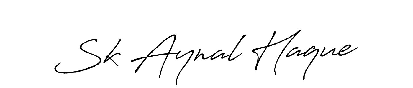 Make a short Sk Aynal Haque signature style. Manage your documents anywhere anytime using Antro_Vectra_Bolder. Create and add eSignatures, submit forms, share and send files easily. Sk Aynal Haque signature style 7 images and pictures png