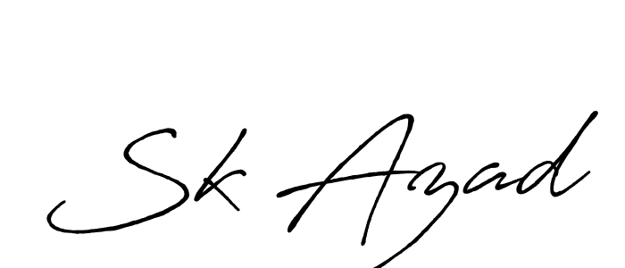 Once you've used our free online signature maker to create your best signature Antro_Vectra_Bolder style, it's time to enjoy all of the benefits that Sk Azad name signing documents. Sk Azad signature style 7 images and pictures png