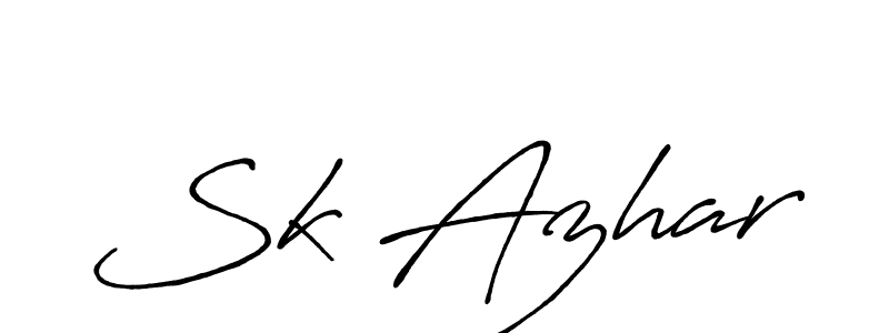 Make a short Sk Azhar signature style. Manage your documents anywhere anytime using Antro_Vectra_Bolder. Create and add eSignatures, submit forms, share and send files easily. Sk Azhar signature style 7 images and pictures png