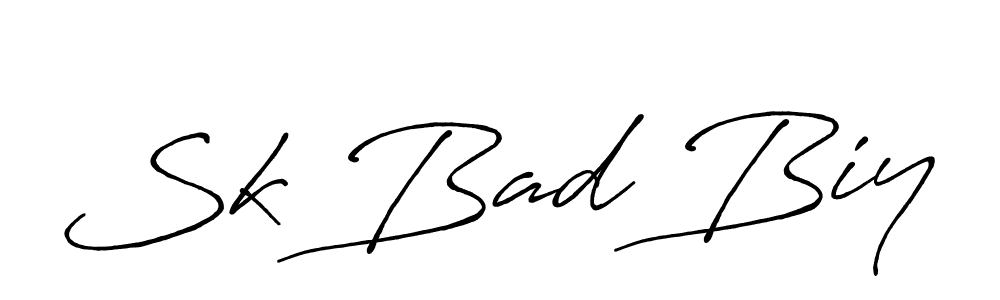 It looks lik you need a new signature style for name Sk Bad Biy. Design unique handwritten (Antro_Vectra_Bolder) signature with our free signature maker in just a few clicks. Sk Bad Biy signature style 7 images and pictures png