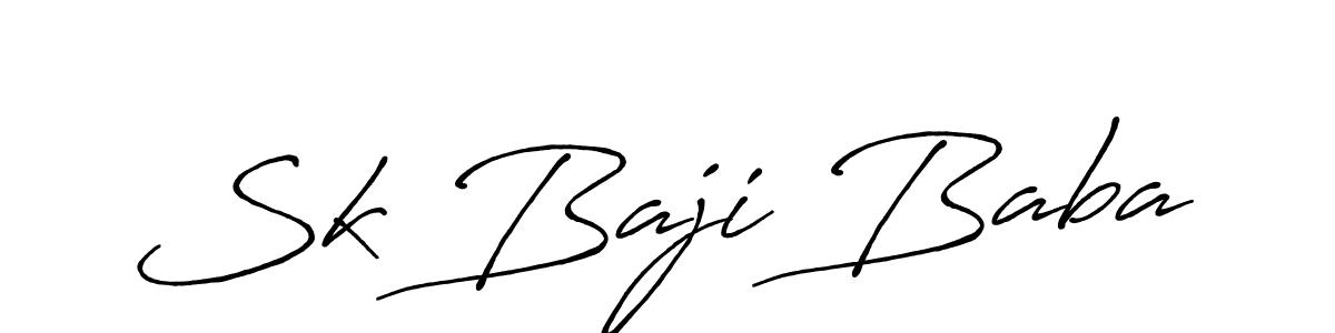 You should practise on your own different ways (Antro_Vectra_Bolder) to write your name (Sk Baji Baba) in signature. don't let someone else do it for you. Sk Baji Baba signature style 7 images and pictures png