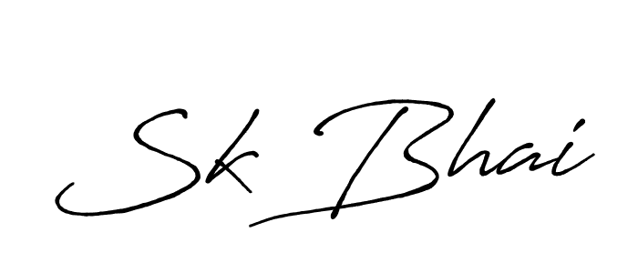 You can use this online signature creator to create a handwritten signature for the name Sk Bhai. This is the best online autograph maker. Sk Bhai signature style 7 images and pictures png
