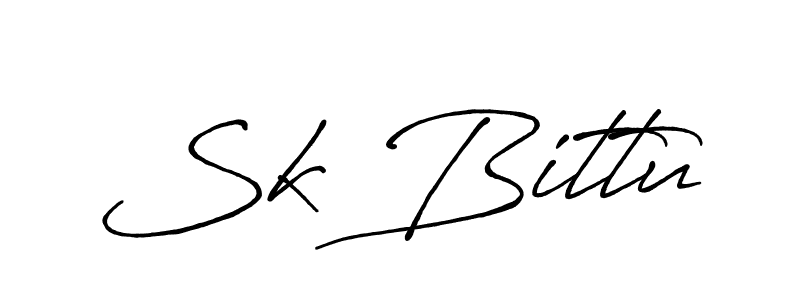 Also You can easily find your signature by using the search form. We will create Sk Bittu name handwritten signature images for you free of cost using Antro_Vectra_Bolder sign style. Sk Bittu signature style 7 images and pictures png