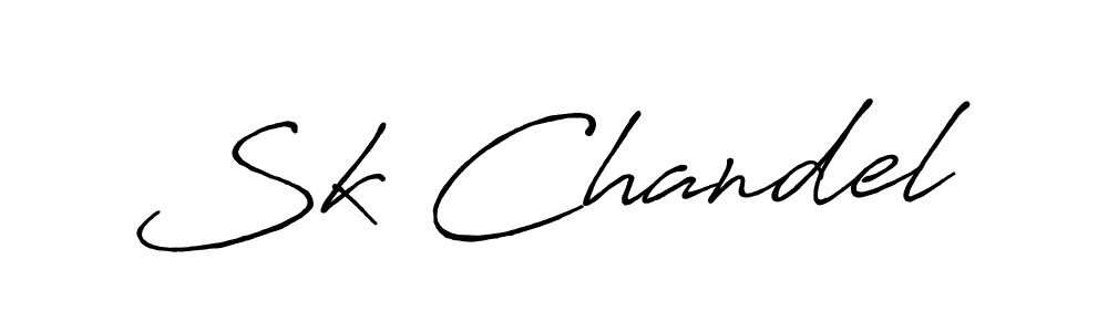 How to Draw Sk Chandel signature style? Antro_Vectra_Bolder is a latest design signature styles for name Sk Chandel. Sk Chandel signature style 7 images and pictures png