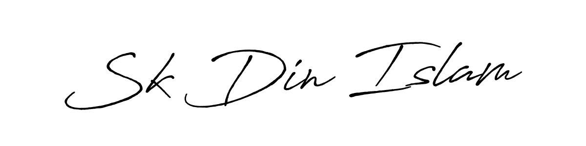 How to Draw Sk Din Islam signature style? Antro_Vectra_Bolder is a latest design signature styles for name Sk Din Islam. Sk Din Islam signature style 7 images and pictures png