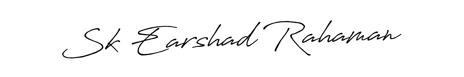 Make a beautiful signature design for name Sk Earshad Rahaman. Use this online signature maker to create a handwritten signature for free. Sk Earshad Rahaman signature style 7 images and pictures png