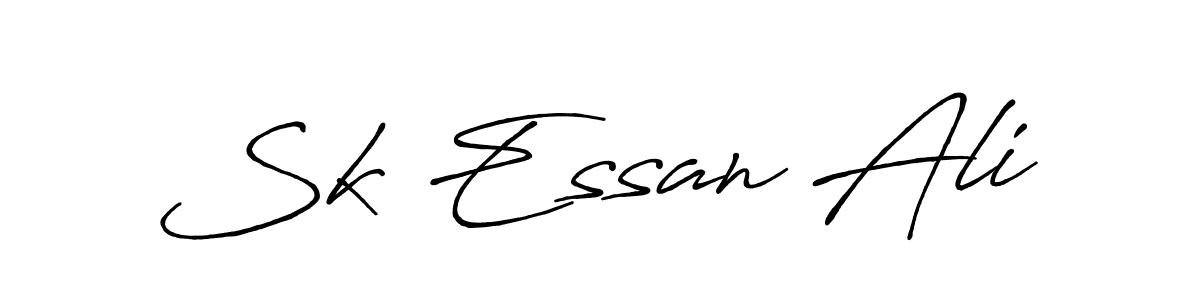 Once you've used our free online signature maker to create your best signature Antro_Vectra_Bolder style, it's time to enjoy all of the benefits that Sk Essan Ali name signing documents. Sk Essan Ali signature style 7 images and pictures png