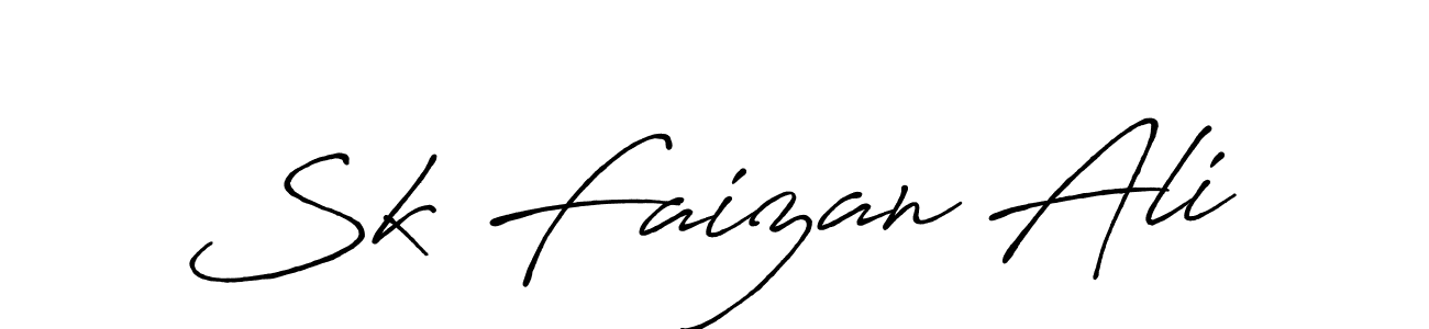 Similarly Antro_Vectra_Bolder is the best handwritten signature design. Signature creator online .You can use it as an online autograph creator for name Sk Faizan Ali. Sk Faizan Ali signature style 7 images and pictures png