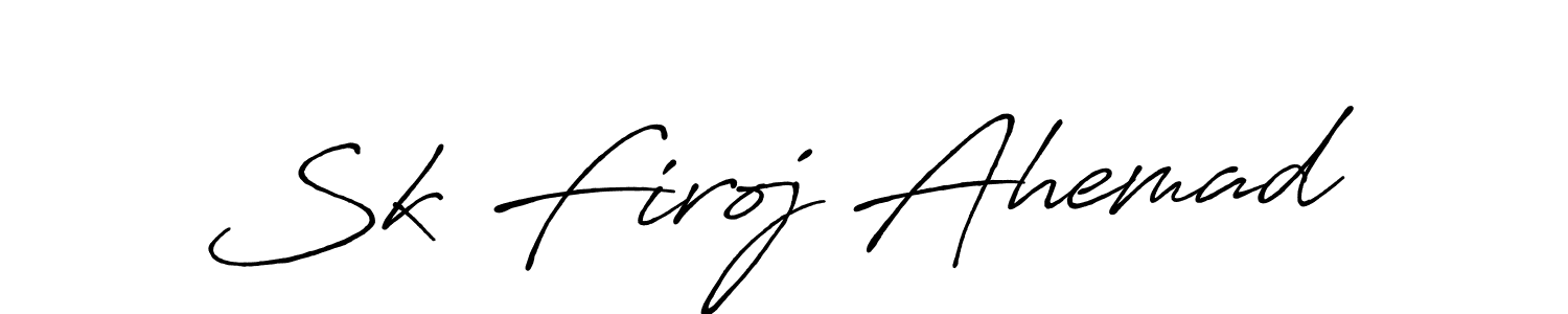 Here are the top 10 professional signature styles for the name Sk Firoj Ahemad. These are the best autograph styles you can use for your name. Sk Firoj Ahemad signature style 7 images and pictures png