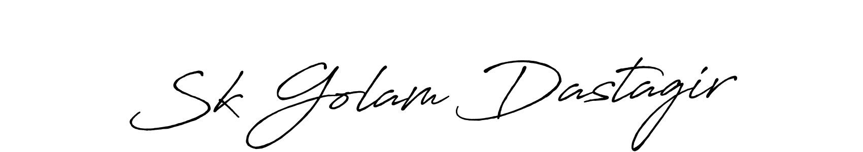 Antro_Vectra_Bolder is a professional signature style that is perfect for those who want to add a touch of class to their signature. It is also a great choice for those who want to make their signature more unique. Get Sk Golam Dastagir name to fancy signature for free. Sk Golam Dastagir signature style 7 images and pictures png