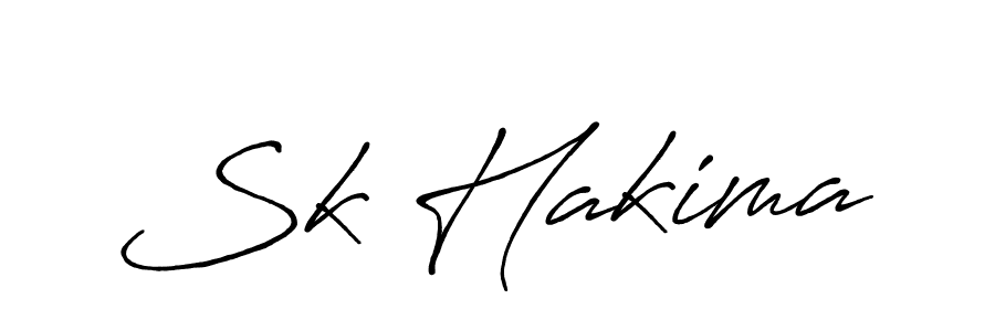 Once you've used our free online signature maker to create your best signature Antro_Vectra_Bolder style, it's time to enjoy all of the benefits that Sk Hakima name signing documents. Sk Hakima signature style 7 images and pictures png