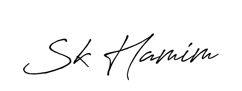 if you are searching for the best signature style for your name Sk Hamim. so please give up your signature search. here we have designed multiple signature styles  using Antro_Vectra_Bolder. Sk Hamim signature style 7 images and pictures png