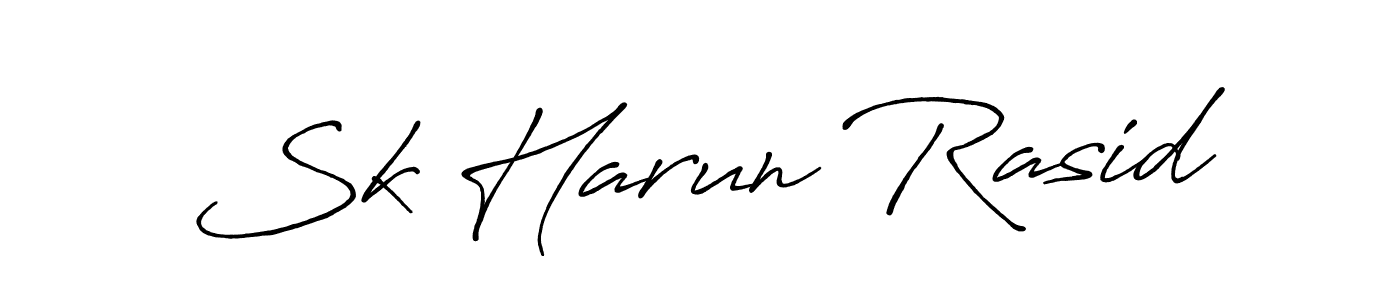 Once you've used our free online signature maker to create your best signature Antro_Vectra_Bolder style, it's time to enjoy all of the benefits that Sk Harun Rasid name signing documents. Sk Harun Rasid signature style 7 images and pictures png