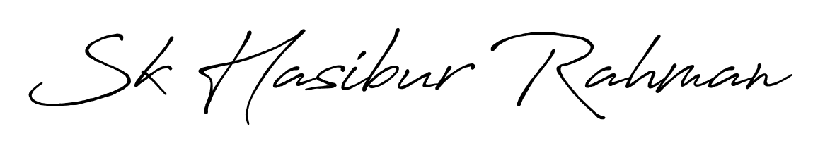 Get inspired by this graceful Antro_Vectra_Bolder signature style for name Sk Hasibur Rahman. Smooth loops and balanced proportions for everyday use. Sk Hasibur Rahman signature style 7 images and pictures png