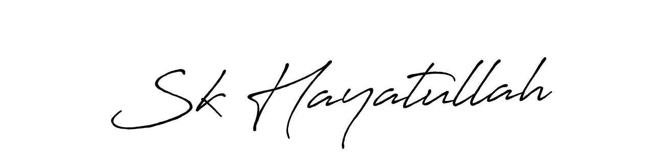 Also we have Sk Hayatullah name is the best signature style. Create professional handwritten signature collection using Antro_Vectra_Bolder autograph style. Sk Hayatullah signature style 7 images and pictures png
