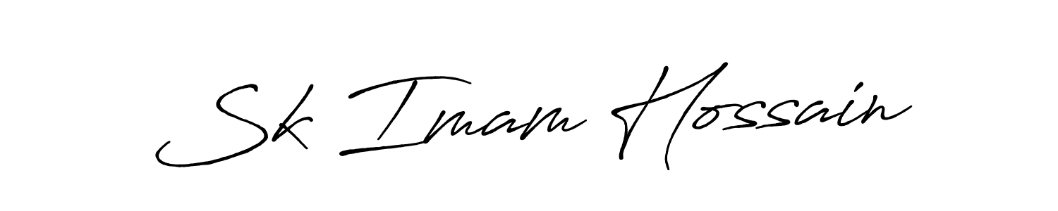 It looks lik you need a new signature style for name Sk Imam Hossain. Design unique handwritten (Antro_Vectra_Bolder) signature with our free signature maker in just a few clicks. Sk Imam Hossain signature style 7 images and pictures png