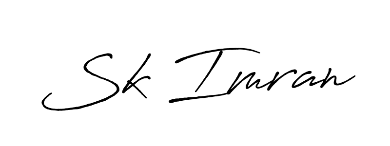 This is the best signature style for the Sk Imran name. Also you like these signature font (Antro_Vectra_Bolder). Mix name signature. Sk Imran signature style 7 images and pictures png