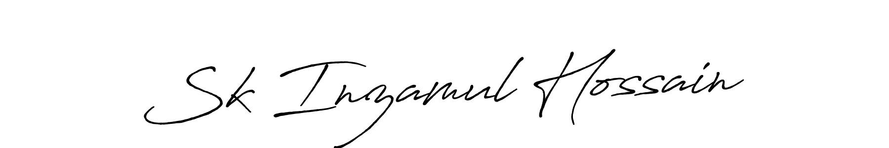 The best way (Antro_Vectra_Bolder) to make a short signature is to pick only two or three words in your name. The name Sk Inzamul Hossain include a total of six letters. For converting this name. Sk Inzamul Hossain signature style 7 images and pictures png