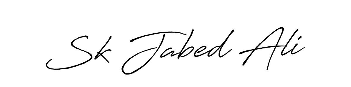 if you are searching for the best signature style for your name Sk Jabed Ali. so please give up your signature search. here we have designed multiple signature styles  using Antro_Vectra_Bolder. Sk Jabed Ali signature style 7 images and pictures png