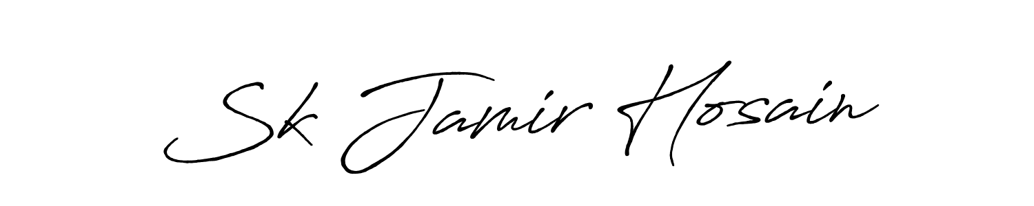 Once you've used our free online signature maker to create your best signature Antro_Vectra_Bolder style, it's time to enjoy all of the benefits that Sk Jamir Hosain name signing documents. Sk Jamir Hosain signature style 7 images and pictures png