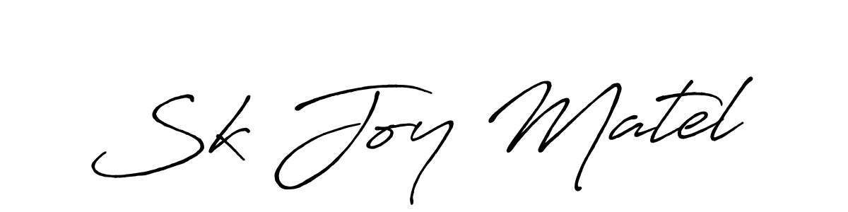 Make a beautiful signature design for name Sk Joy Matel. Use this online signature maker to create a handwritten signature for free. Sk Joy Matel signature style 7 images and pictures png