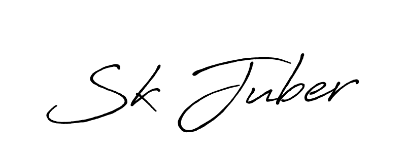 Also You can easily find your signature by using the search form. We will create Sk Juber name handwritten signature images for you free of cost using Antro_Vectra_Bolder sign style. Sk Juber signature style 7 images and pictures png