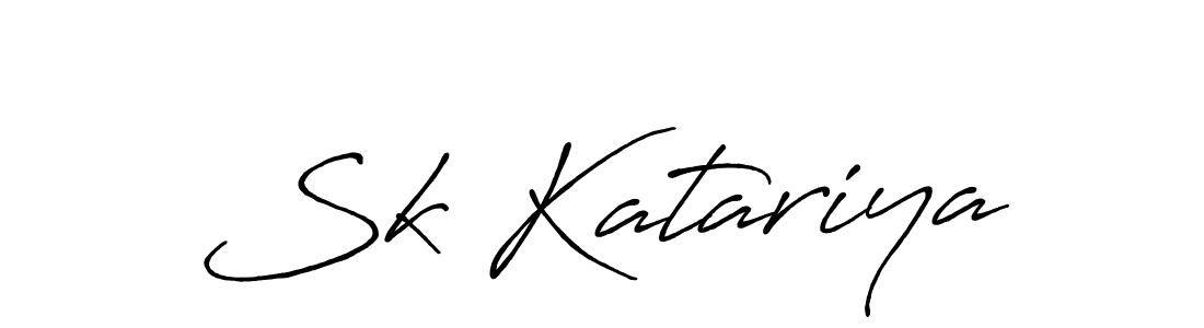 It looks lik you need a new signature style for name Sk Katariya. Design unique handwritten (Antro_Vectra_Bolder) signature with our free signature maker in just a few clicks. Sk Katariya signature style 7 images and pictures png
