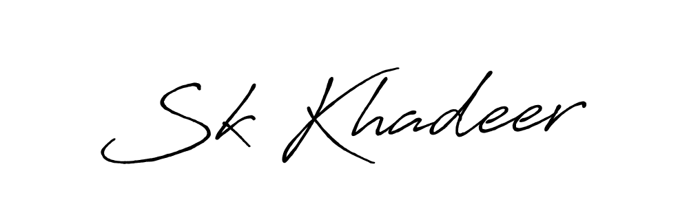 Make a short Sk Khadeer signature style. Manage your documents anywhere anytime using Antro_Vectra_Bolder. Create and add eSignatures, submit forms, share and send files easily. Sk Khadeer signature style 7 images and pictures png