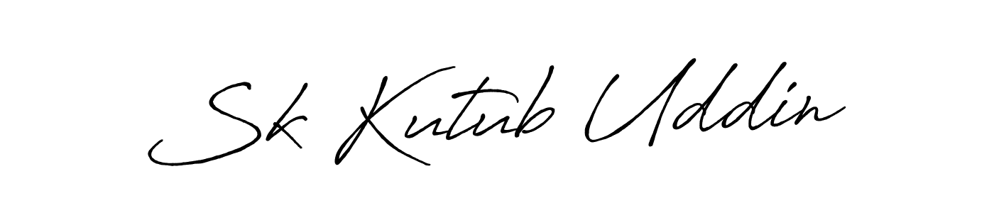 How to make Sk Kutub Uddin signature? Antro_Vectra_Bolder is a professional autograph style. Create handwritten signature for Sk Kutub Uddin name. Sk Kutub Uddin signature style 7 images and pictures png