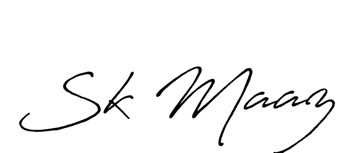 You should practise on your own different ways (Antro_Vectra_Bolder) to write your name (Sk Maaz) in signature. don't let someone else do it for you. Sk Maaz signature style 7 images and pictures png