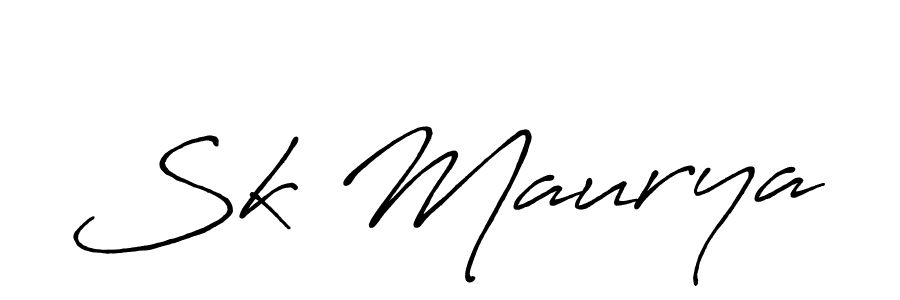 if you are searching for the best signature style for your name Sk Maurya. so please give up your signature search. here we have designed multiple signature styles  using Antro_Vectra_Bolder. Sk Maurya signature style 7 images and pictures png