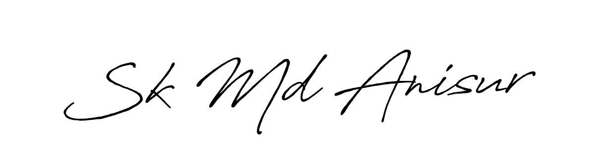 Here are the top 10 professional signature styles for the name Sk Md Anisur. These are the best autograph styles you can use for your name. Sk Md Anisur signature style 7 images and pictures png