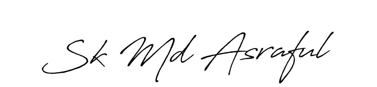 Once you've used our free online signature maker to create your best signature Antro_Vectra_Bolder style, it's time to enjoy all of the benefits that Sk Md Asraful name signing documents. Sk Md Asraful signature style 7 images and pictures png