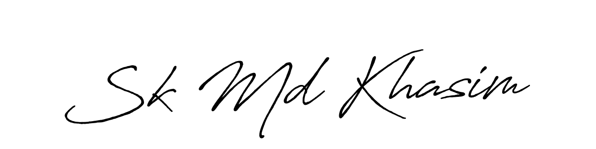 Also You can easily find your signature by using the search form. We will create Sk Md Khasim name handwritten signature images for you free of cost using Antro_Vectra_Bolder sign style. Sk Md Khasim signature style 7 images and pictures png