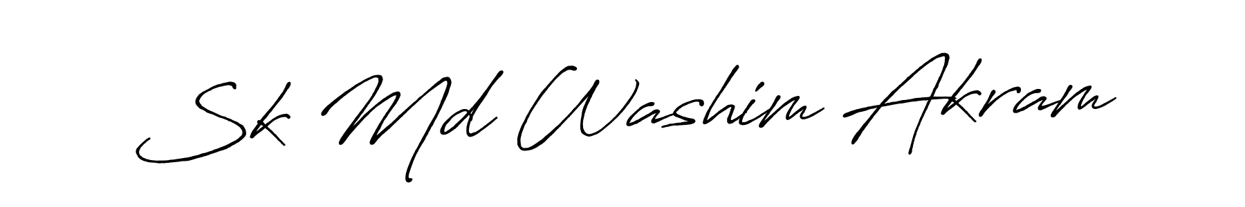 It looks lik you need a new signature style for name Sk Md Washim Akram. Design unique handwritten (Antro_Vectra_Bolder) signature with our free signature maker in just a few clicks. Sk Md Washim Akram signature style 7 images and pictures png