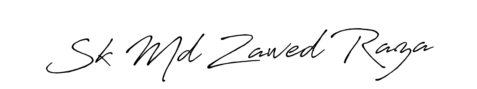 Make a short Sk Md Zawed Raza signature style. Manage your documents anywhere anytime using Antro_Vectra_Bolder. Create and add eSignatures, submit forms, share and send files easily. Sk Md Zawed Raza signature style 7 images and pictures png