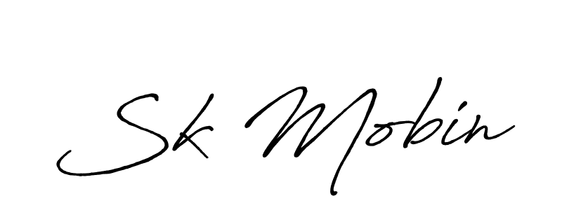 You should practise on your own different ways (Antro_Vectra_Bolder) to write your name (Sk Mobin) in signature. don't let someone else do it for you. Sk Mobin signature style 7 images and pictures png