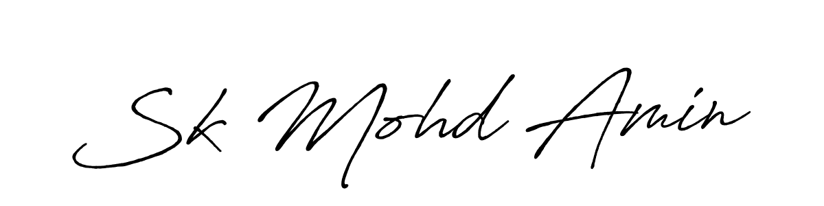 Make a beautiful signature design for name Sk Mohd Amin. Use this online signature maker to create a handwritten signature for free. Sk Mohd Amin signature style 7 images and pictures png
