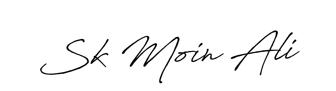 Once you've used our free online signature maker to create your best signature Antro_Vectra_Bolder style, it's time to enjoy all of the benefits that Sk Moin Ali name signing documents. Sk Moin Ali signature style 7 images and pictures png