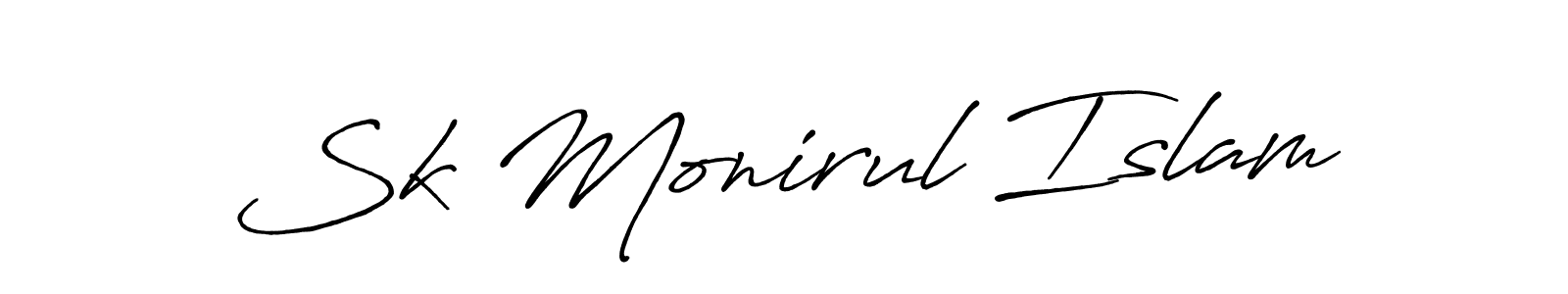 You should practise on your own different ways (Antro_Vectra_Bolder) to write your name (Sk Monirul Islam) in signature. don't let someone else do it for you. Sk Monirul Islam signature style 7 images and pictures png