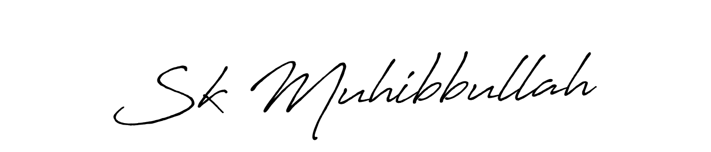 How to make Sk Muhibbullah signature? Antro_Vectra_Bolder is a professional autograph style. Create handwritten signature for Sk Muhibbullah name. Sk Muhibbullah signature style 7 images and pictures png