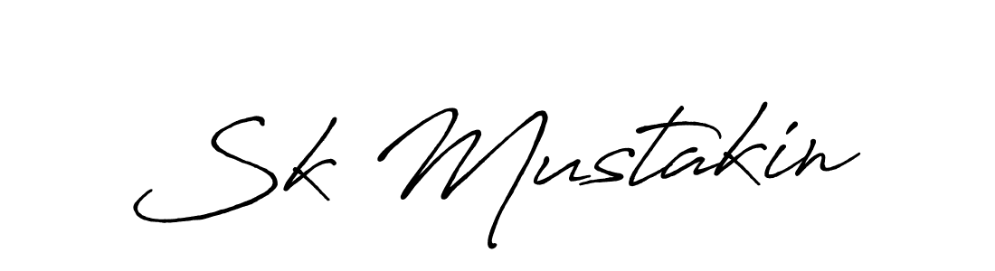 Similarly Antro_Vectra_Bolder is the best handwritten signature design. Signature creator online .You can use it as an online autograph creator for name Sk Mustakin. Sk Mustakin signature style 7 images and pictures png