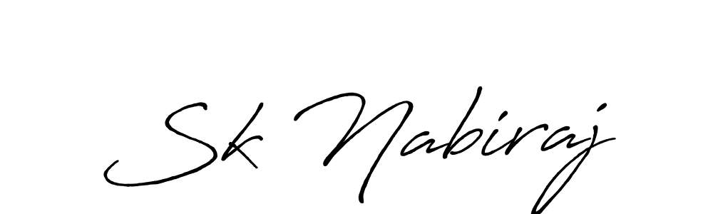 It looks lik you need a new signature style for name Sk Nabiraj. Design unique handwritten (Antro_Vectra_Bolder) signature with our free signature maker in just a few clicks. Sk Nabiraj signature style 7 images and pictures png