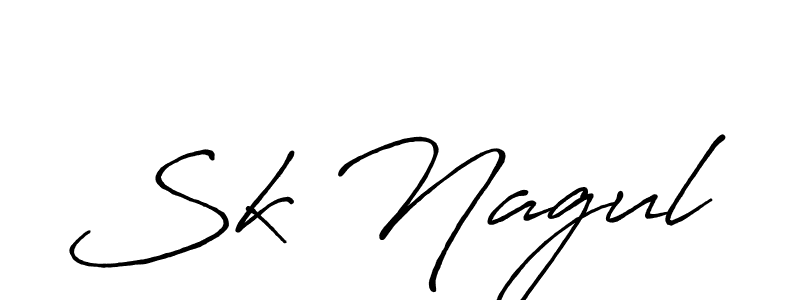 It looks lik you need a new signature style for name Sk Nagul. Design unique handwritten (Antro_Vectra_Bolder) signature with our free signature maker in just a few clicks. Sk Nagul signature style 7 images and pictures png