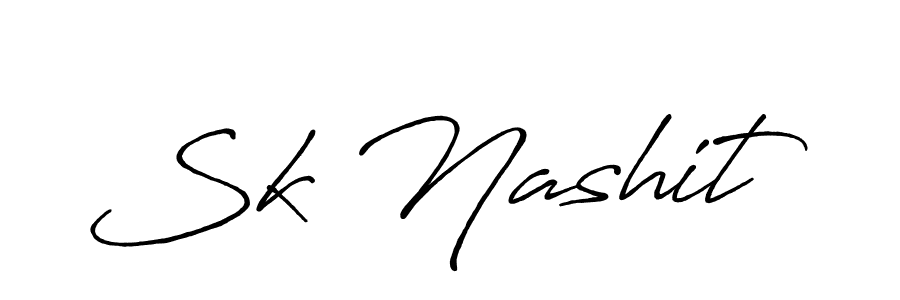 You should practise on your own different ways (Antro_Vectra_Bolder) to write your name (Sk Nashit) in signature. don't let someone else do it for you. Sk Nashit signature style 7 images and pictures png