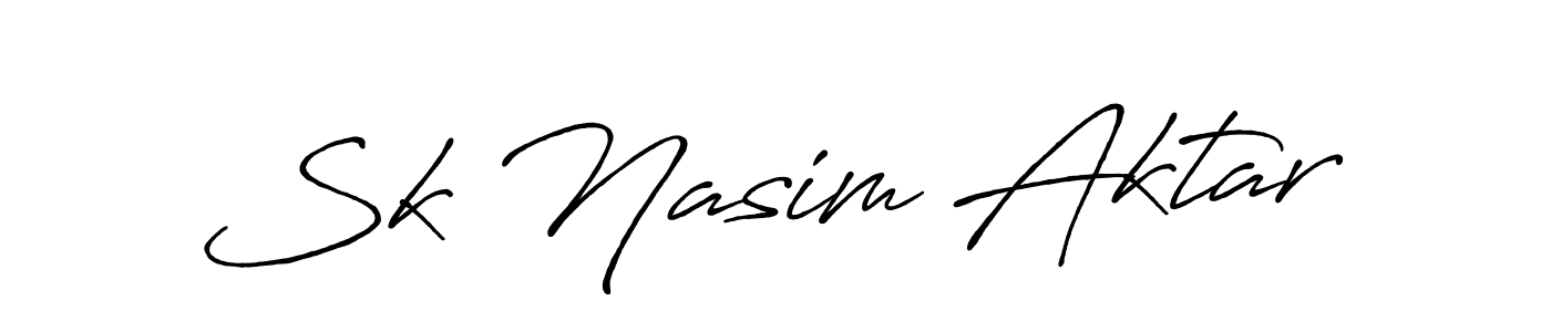 Also You can easily find your signature by using the search form. We will create Sk Nasim Aktar name handwritten signature images for you free of cost using Antro_Vectra_Bolder sign style. Sk Nasim Aktar signature style 7 images and pictures png